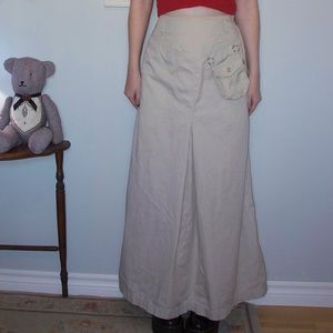 vintage cargo skirt